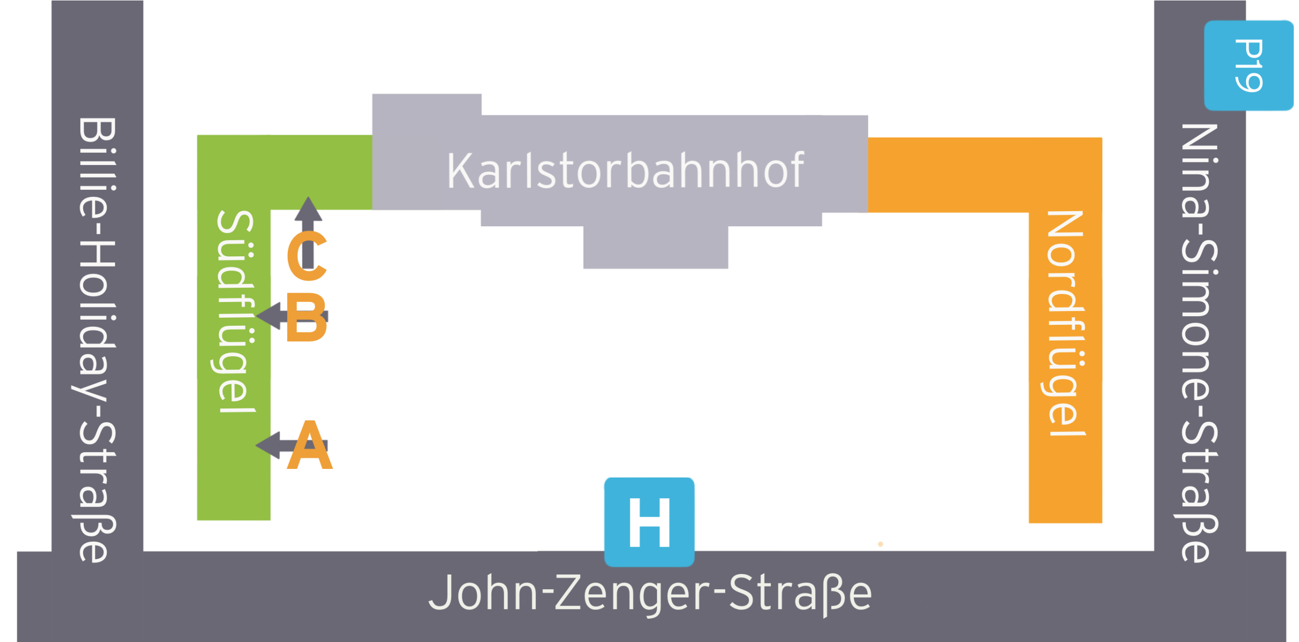 Lageplan von Marlene 42