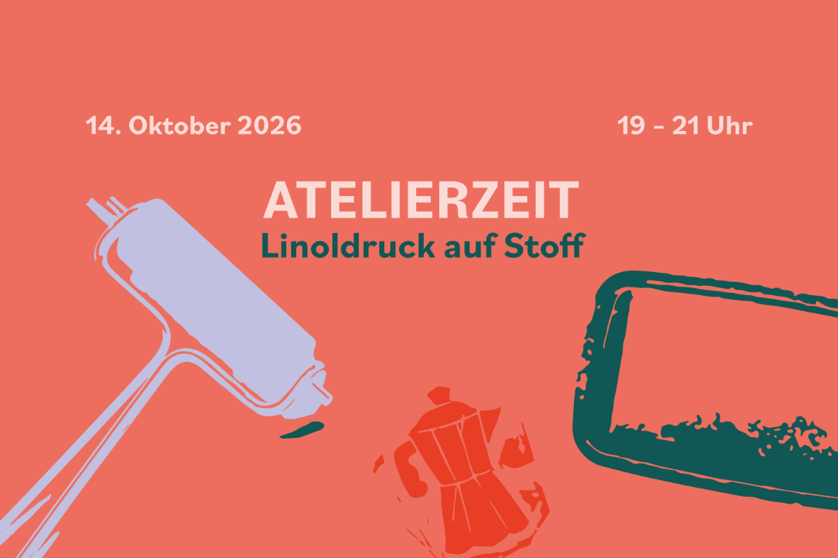 ATELIERZEIT – Linolschnitt Druckwerkstatt – MARLENE 42, 14.10.2026
