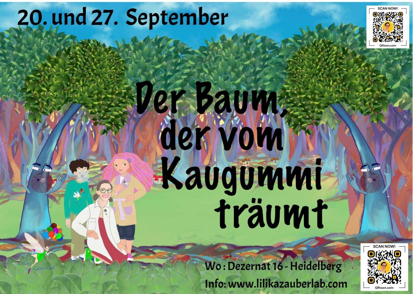 MINT-Kinderworkshop: Nachhaltiges Kaugummi? Ja! – DEZERNAT#16, 27.09.2026